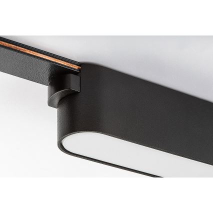 Rabalux - LED Plafoniera dimmerabile per sistema a binario monofase LED/6W/24V 2700-5500K Wi-Fi Tuya 11,5 cm nero
