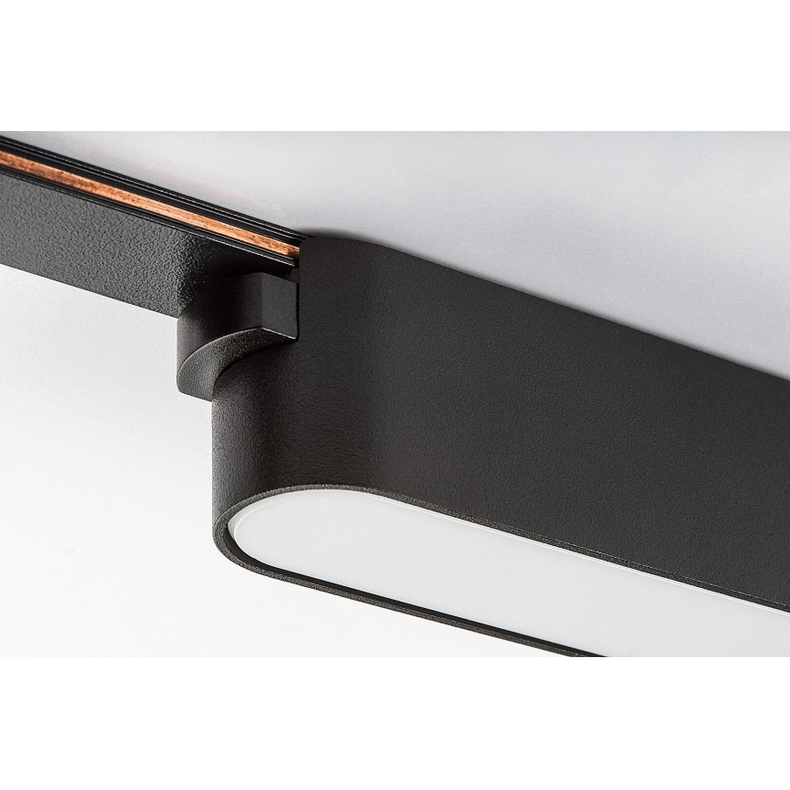 Rabalux - LED Plafoniera dimmerabile per sistema a binario monofase LED/6W/24V 2700-5500K Wi-Fi Tuya 11,5 cm nero