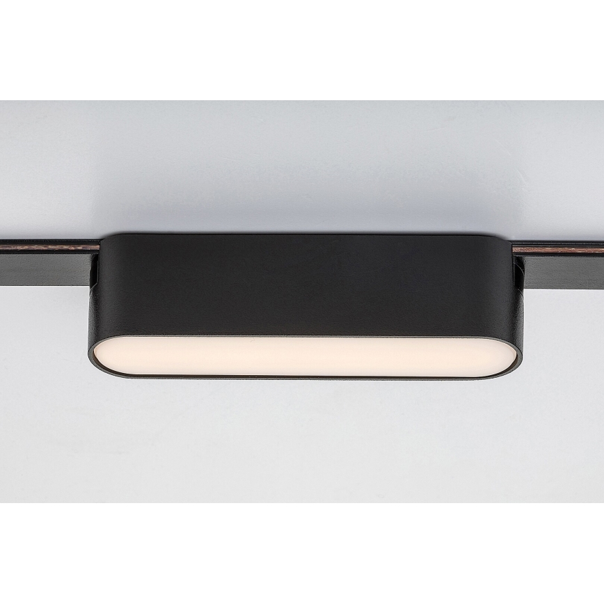 Rabalux - Plafonnier à intensité variable pour système de rail monophasé LED/6W/24V 2700-5500K Wi-Fi Tuya 11,5 cm noir