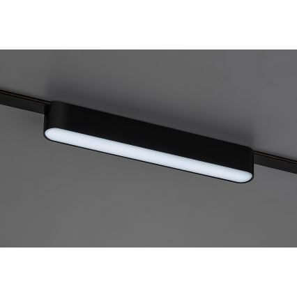 Rabalux - Dimmbare LED-Deckenleuchte für 1-Phasen-Schienensystem LED/12W/24V 2700-5500K Wi-Fi Tuya 22 cm schwarz
