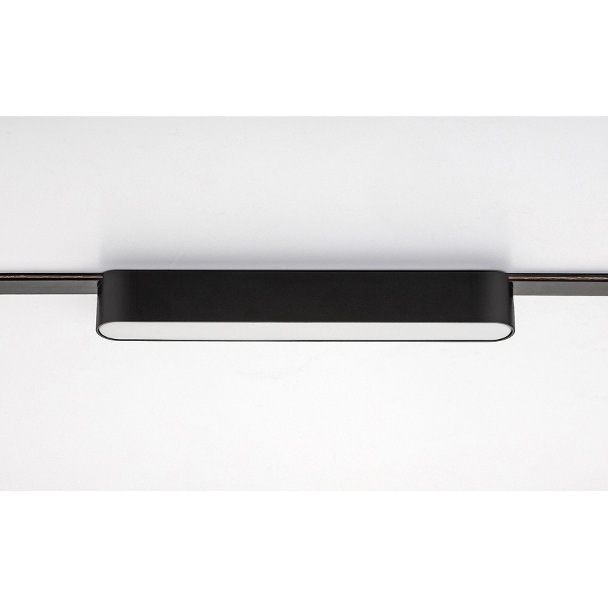Rabalux - Dimmbare LED-Deckenleuchte für 1-Phasen-Schienensystem LED/12W/24V 2700-5500K Wi-Fi Tuya 22 cm schwarz