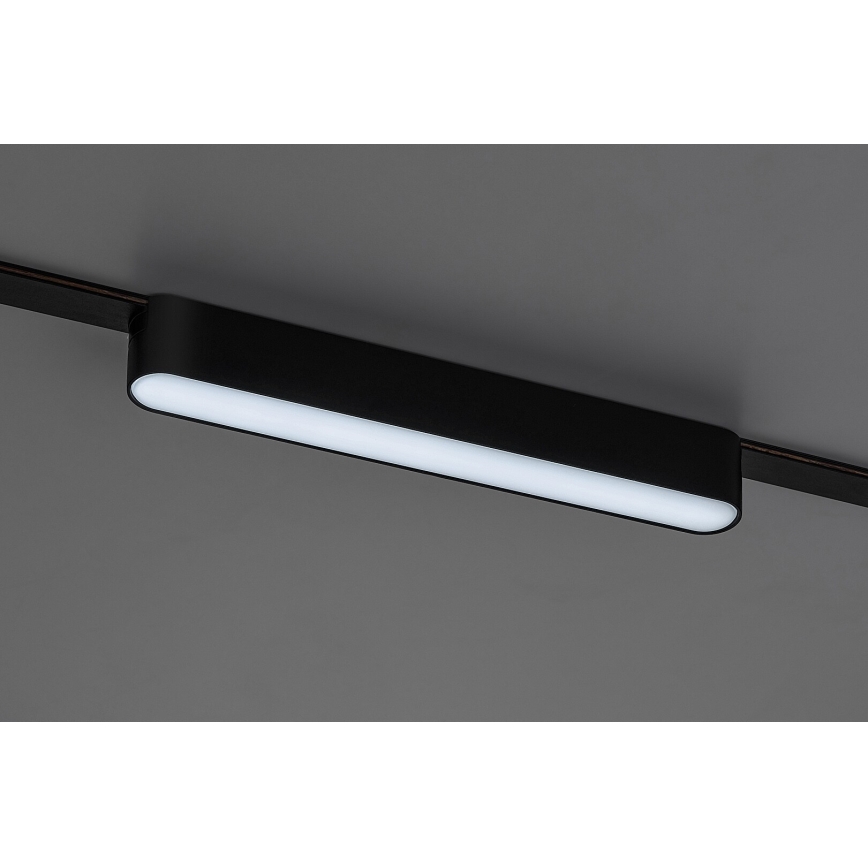 Rabalux - Plafonnier à intensité variable pour système de rail monophasé LED/12W/24V 2700-5500K Wi-Fi Tuya 22 cm noir