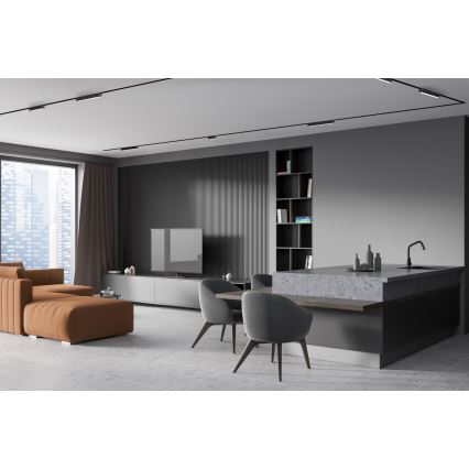 Rabalux - LED Plafoniera dimmerabile per sistema a binario monofase LED/16W/24V 2700-5500K Wi-Fi Tuya 33 cm nero