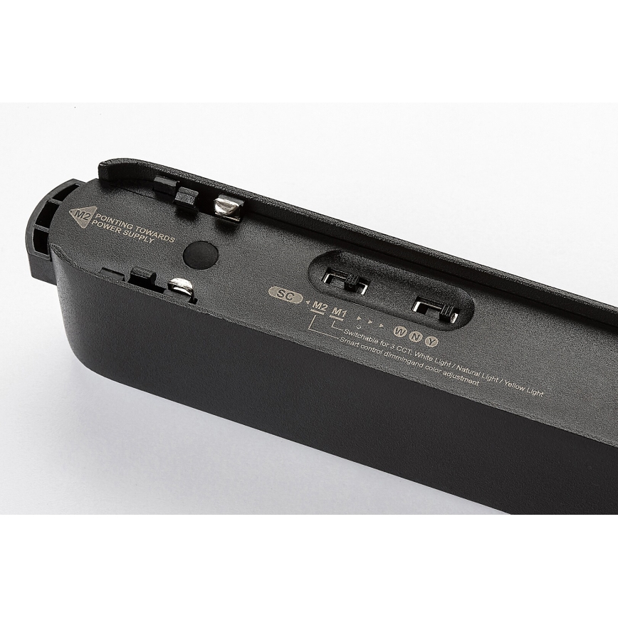Rabalux - LED Plafoniera dimmerabile per sistema a binario monofase LED/16W/24V 2700-5500K Wi-Fi Tuya 33 cm nero