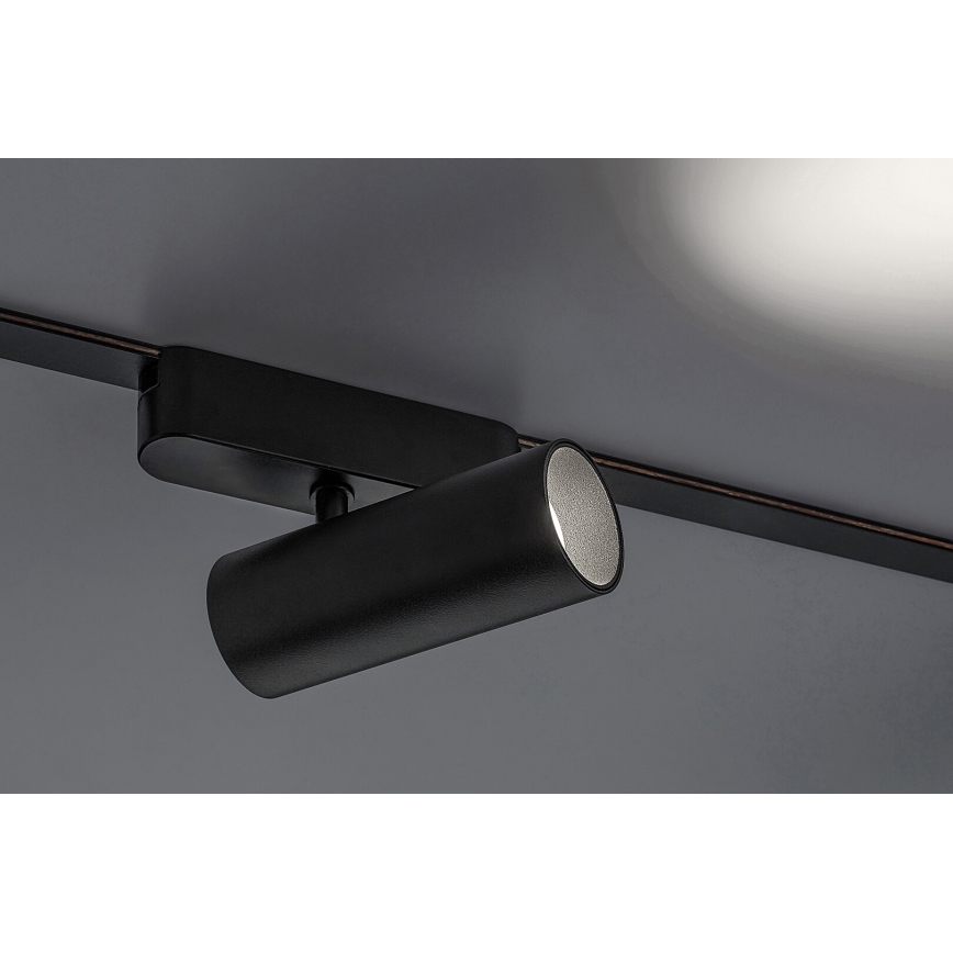 Rabalux - Spot à intensité variable pour système de rail monophasé LED/9W/24V 2700-5500K Wi-Fi Tuya noir