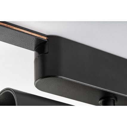 Rabalux - Spot à intensité variable pour système de rail monophasé LED/9W/24V 2700-5500K Wi-Fi Tuya noir