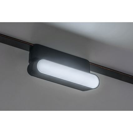 Rabalux - Dimmbare LED-Deckenleuchte für 1-Phasen-Schienensystem LED/4W/24V 2700-5500K Wi-Fi Tuya 11,5 cm schwarz