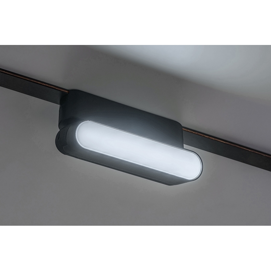 Rabalux - Plafonnier à intensité variable pour système de rail monophasé LED/4W/24V 2700-5500K Wi-Fi Tuya 11,5 cm noir