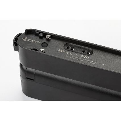 Rabalux - Plafonnier à intensité variable pour système de rail monophasé LED/7W/24V 2700-5500K Wi-Fi Tuya 22 cm noir