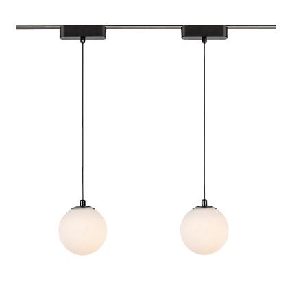 Rabalux - Suspension filaire à intensité variable pour système de rail monophasé LED/5W/24V 2700-5500K Wi-Fi Tuya noir