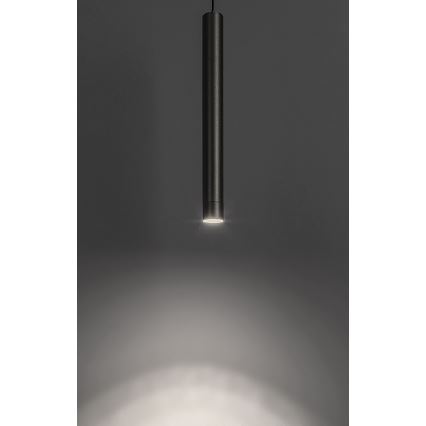 Rabalux - Lampadario a sospensione con filo LED dimmerabile per sistema ferroviario monofase LED/5W/24V 2700-5500K Wi-Fi Tuya nero