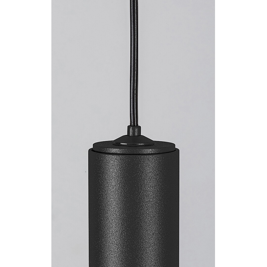 Rabalux - Lampadario a sospensione con filo LED dimmerabile per sistema ferroviario monofase LED/5W/24V 2700-5500K Wi-Fi Tuya nero