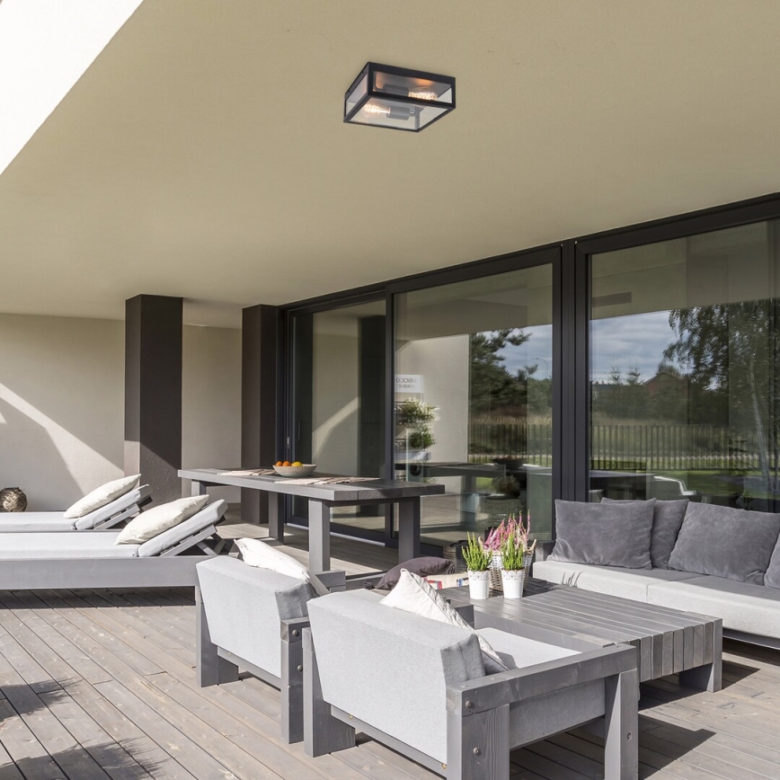 Rabalux - Plafoniera da esterno 2xE27/60W/230V IP23