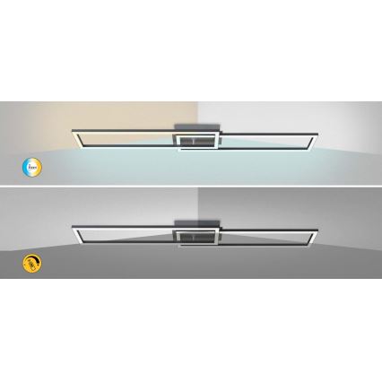 Rabalux - Plafoniera dimmerabile a LED/38W/230V 3000-6500K Wi-Fi Tuya + telecomando 20x102 cm