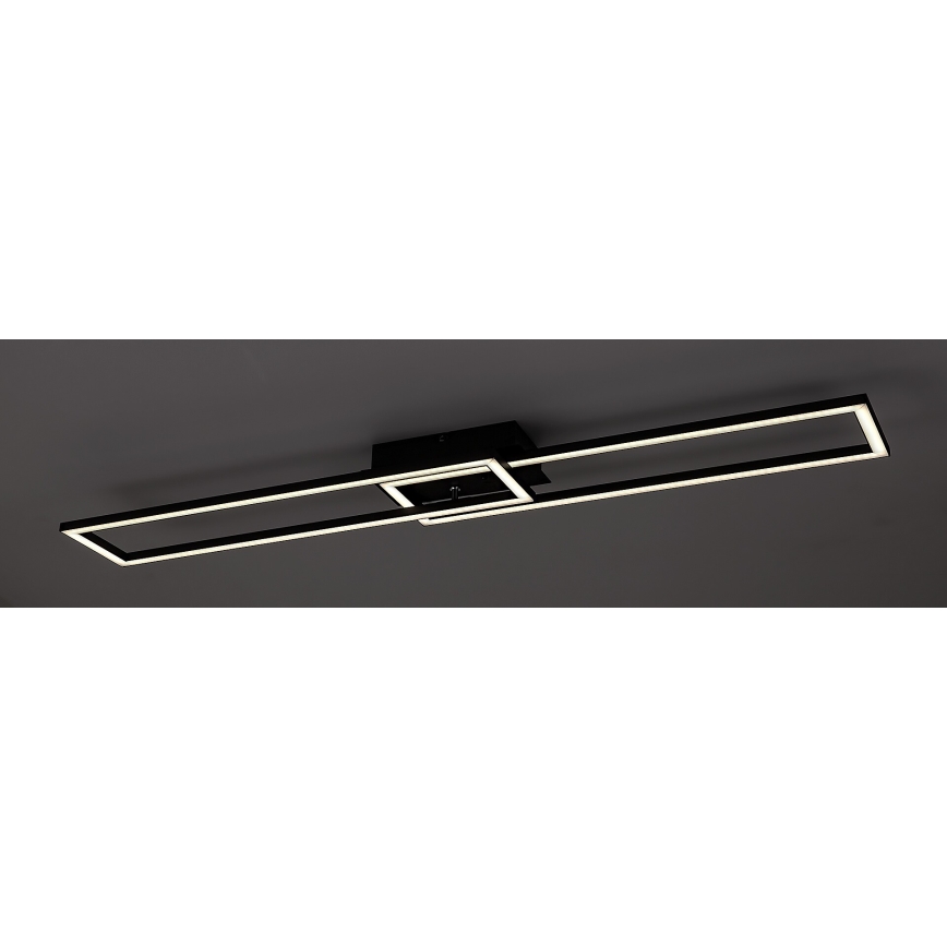 Rabalux - Plafonnier LED dimmable 38 W, 230 V, 3000–6500 K, Wi-Fi Tuya + télécommande, 20 x 102 cm
