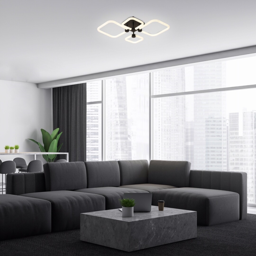 Rabalux - LED-dimmbare Deckenleuchte LED/47W/230V 3000/4000/6000K + Fernbedienung 46x54 cm