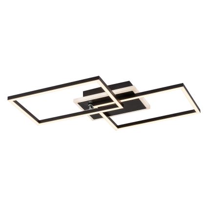 Rabalux - Plafonnier LED/40W/230V 3000K noir 39x50 cm