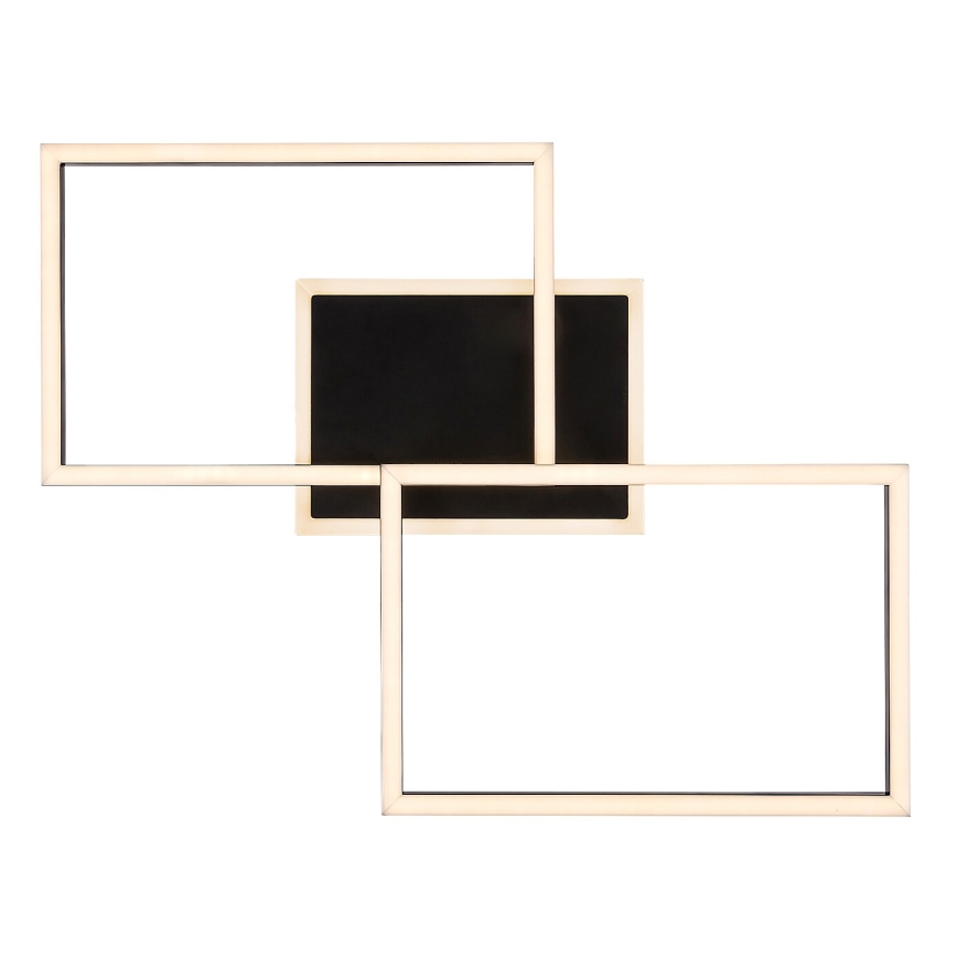 Rabalux - Plafonnier LED/40W/230V 3000K noir 39x50 cm