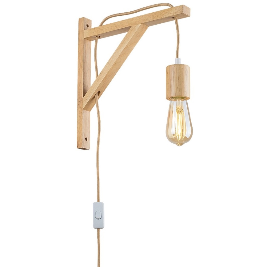 Rabalux - Lampada da parete 1xE27/60W/230V faggio