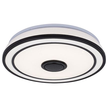 Rabalux - LED RGB dimmbare Deckenleuchte mit integriertem Lautsprecher LED/24W/230V 3000-6500K + Fernbedienung Ø 39,5 cm
