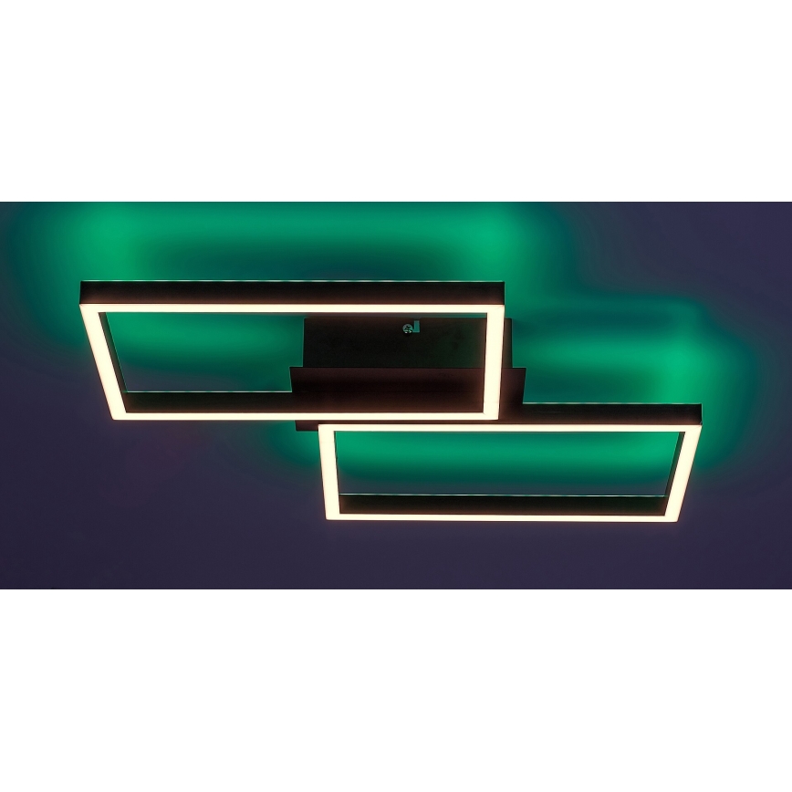 Rabalux - Dimmbare LED-RGBW-Deckenleuchte LED/40W/230V 2700-6500K + Fernbedienung