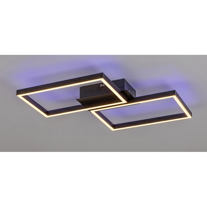 Rabalux - Plafonnier LED RGBW à intensité variable LED/40W/230V 2700-6500K + télécommande