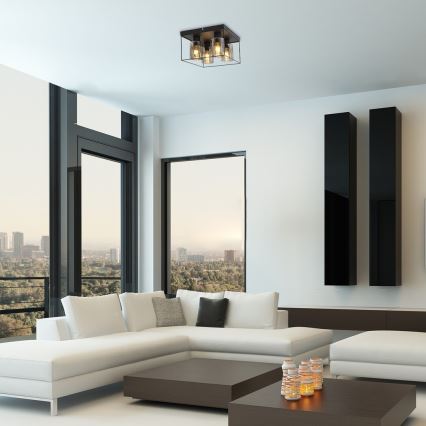 Rabalux - Lampada da soffitto 4xE27/25W/230V