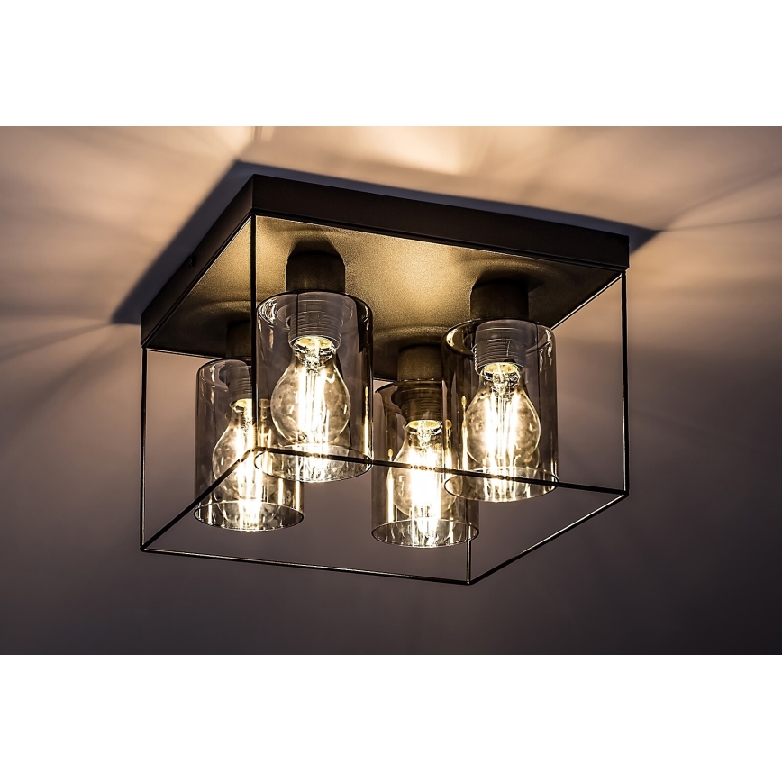 Rabalux - Lampada da soffitto 4xE27/25W/230V