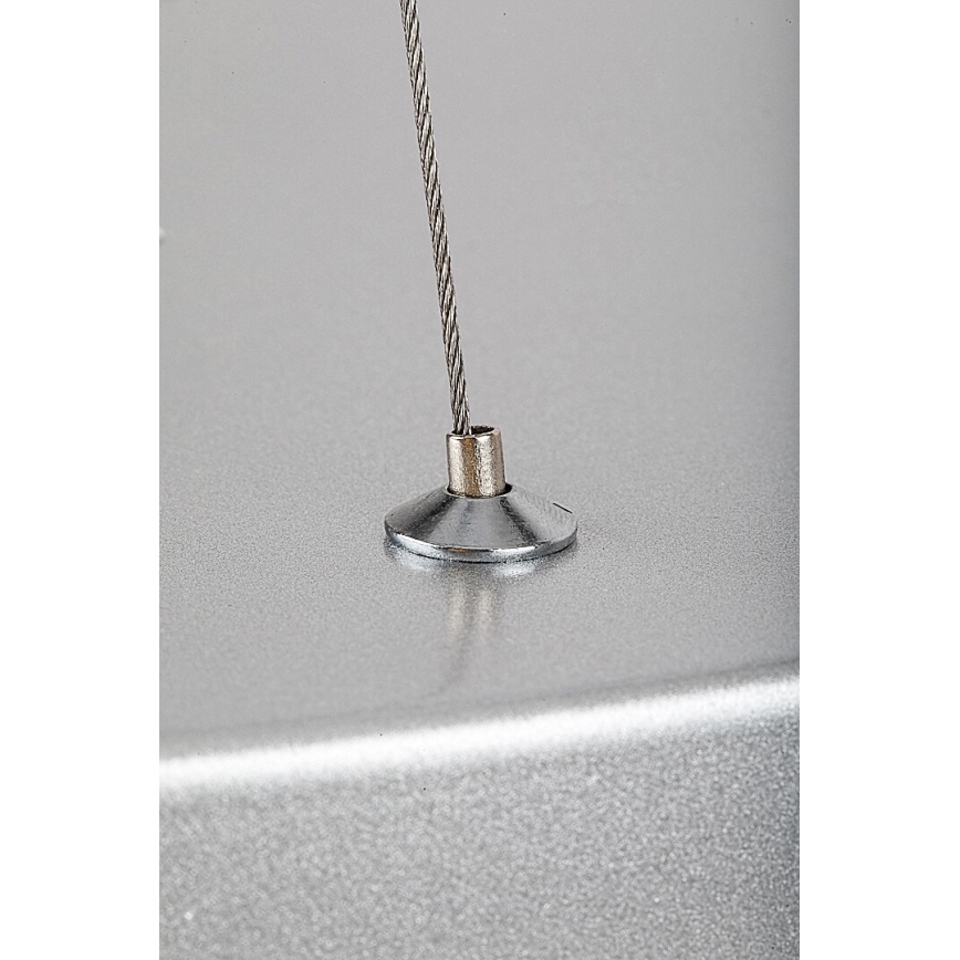Rabalux - Lampadario LED a sospensione con filo LED/36W/230V 4000K argento