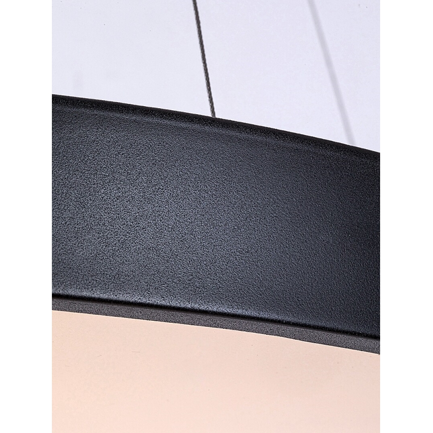 Rabalux - Lampadario a sospensione con filo LED dimmerabile LED/60W/230V 3000-6000K nero + telecomando