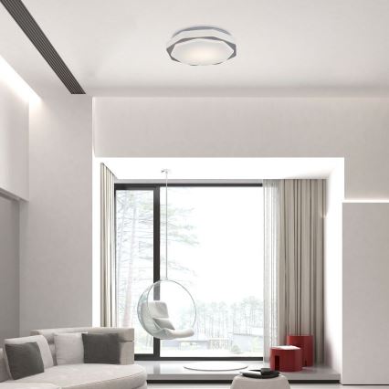 Rabalux - Plafoniera LED dimmerabile LED/18W/230V 3000K/4000K/6000K + telecomando