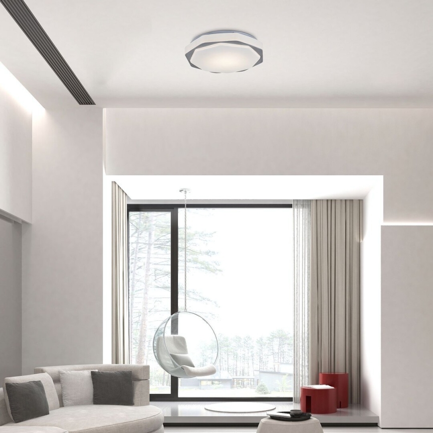 Rabalux - Plafoniera LED dimmerabile LED/18W/230V 3000K/4000K/6000K + telecomando