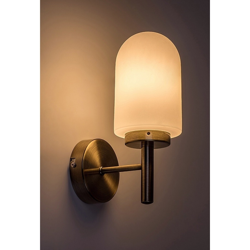 Rabalux - Applique da bagno 1xE14/10W/230V IP44 bronzo