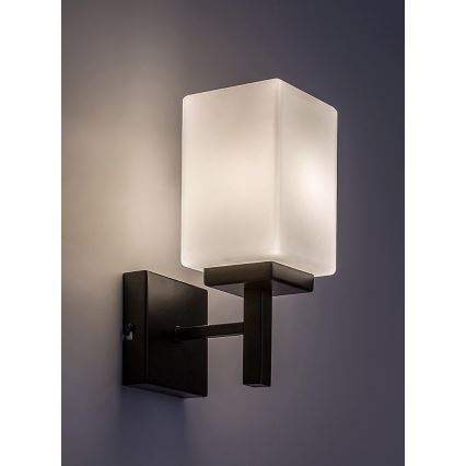 Rabalux - Applique da bagno 1xE14/10W/230V IP44 nero