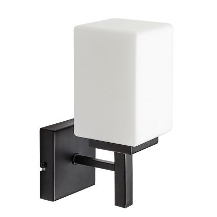 Rabalux - Applique da bagno 1xE14/10W/230V IP44 nero