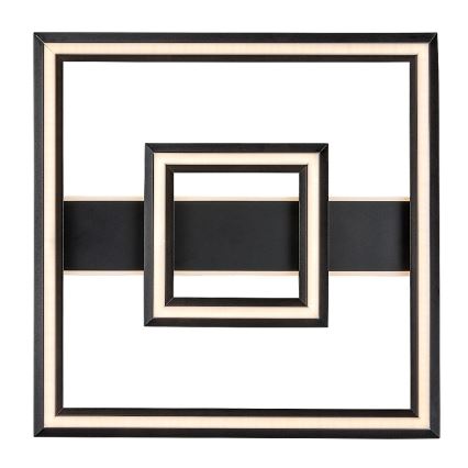 Rabalux - Plafonnier LED/48W/230V 3000K noir 48,5x48,5 cm