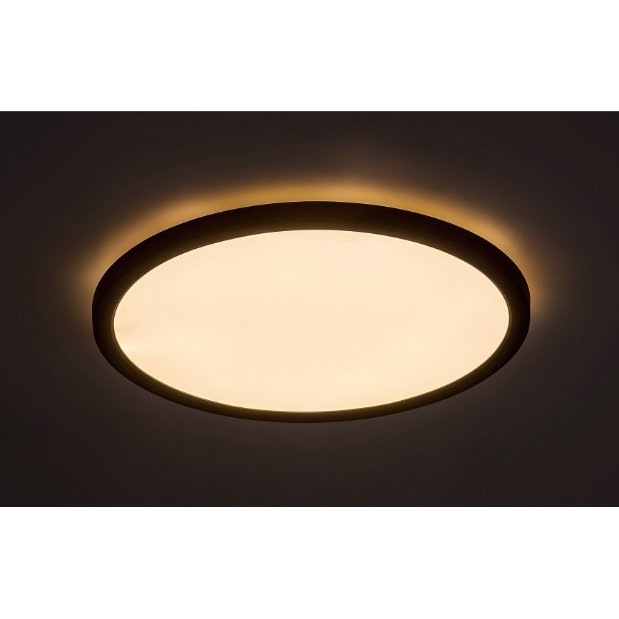 Rabalux - Lampada da soffitto LED/24W/230V 3000/4000/6000K diam. 29 cm nero