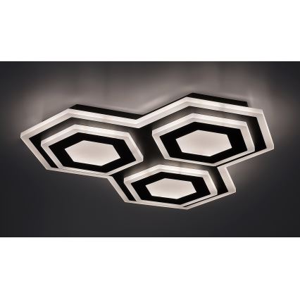 Rabalux - Plafonnier à intensité variable LED/72W/230V 3000/6000K 41,5x41,5 cm + Télécommande