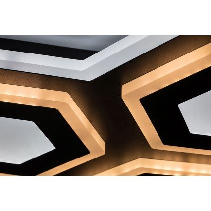 Rabalux - Plafonnier à intensité variable LED/72W/230V 3000/6000K 41,5x41,5 cm + Télécommande