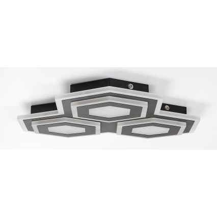 Rabalux - Plafonnier à intensité variable LED/72W/230V 3000/6000K 41,5x41,5 cm + Télécommande