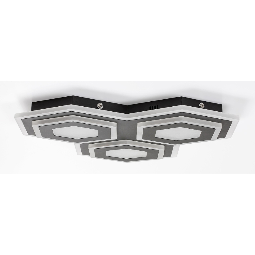 Rabalux - Plafonnier à intensité variable LED/72W/230V 3000/6000K 41,5x41,5 cm + Télécommande