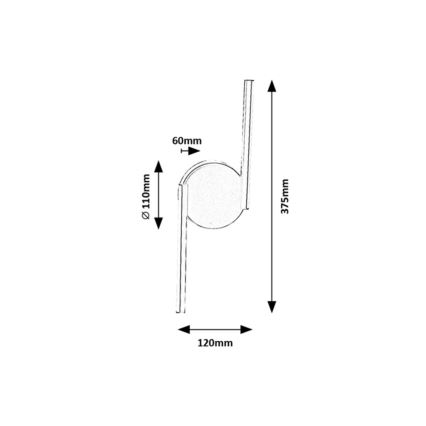 Rabalux - Applique a LED LED/8W/230V 4000K