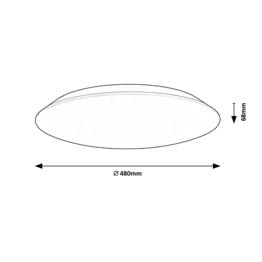 Rabalux - Plafoniera LED LED/45W/230V 4000K 48 cm