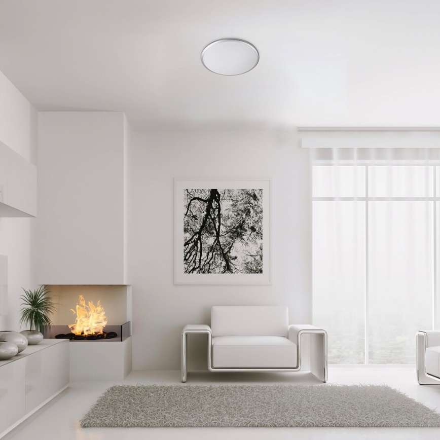 Rabalux - Lampada da soffitto LED LED/45W/230V 4000K argento 48 cm