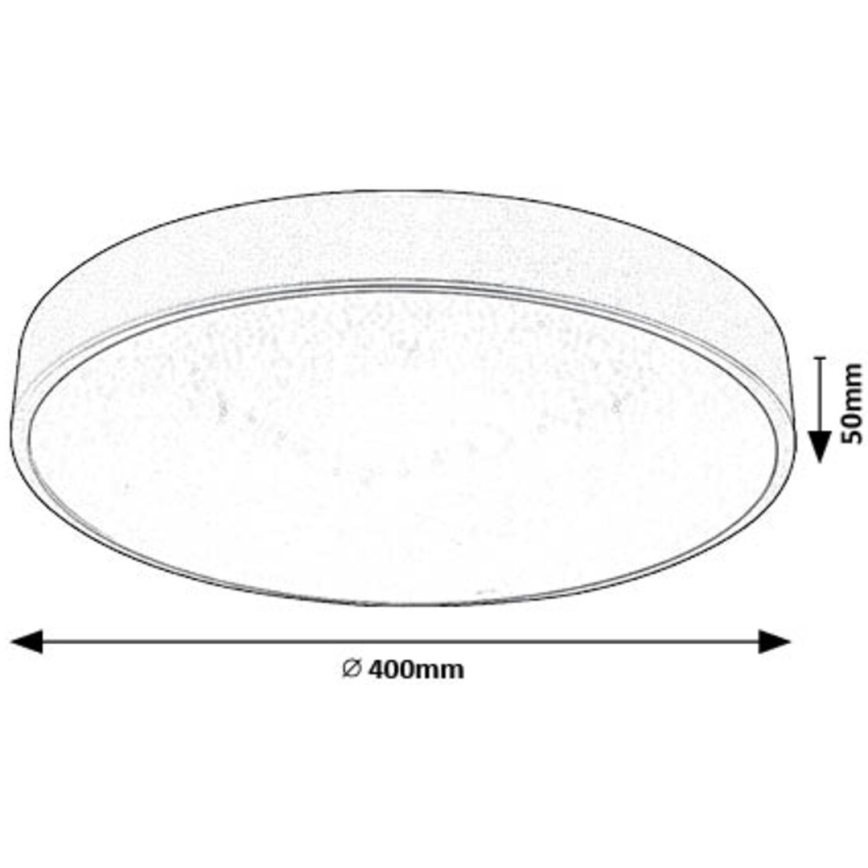 Rabalux - Plafoniera LED LED/24W/230V 4000K diametro 40 cm