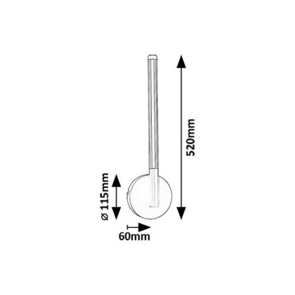 Rabalux - Applique a LED LED/6W/230V