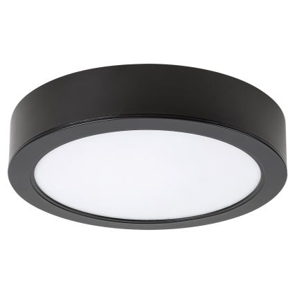 Rabalux - Plafonnier LED/7W/230V 4000K d. 12 cm noir