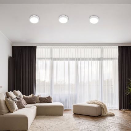 Rabalux - LED-Deckenleuchte LED/24W/230V 3000K d 22 cm weiß