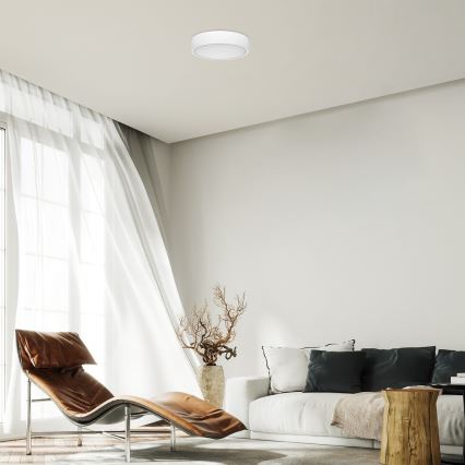 Rabalux - Lampada da soffitto LED 22W 230V 3000/4000/6000K diam. 21 cm bianco