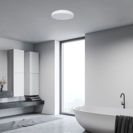 Rabalux - Plafonnier salle de bain LED/18W/230V IP44 4000K d. 25 cm blanc